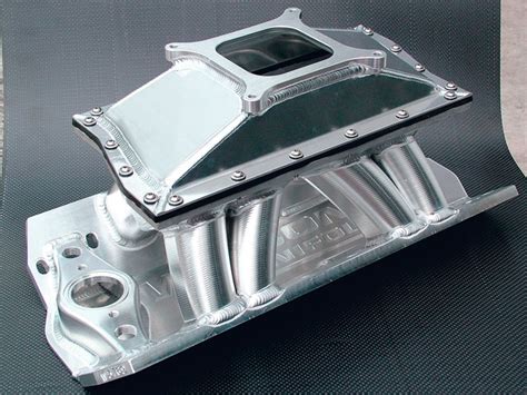 sbc sheet metal intake|wilson ported intake manifold.